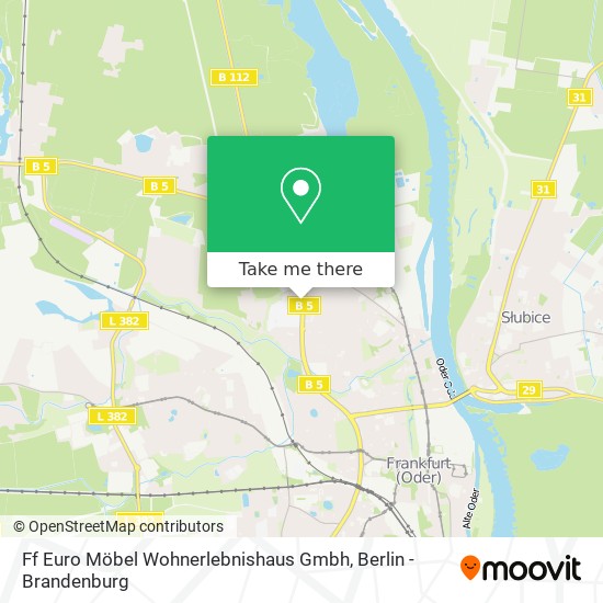 Ff Euro Möbel Wohnerlebnishaus Gmbh map