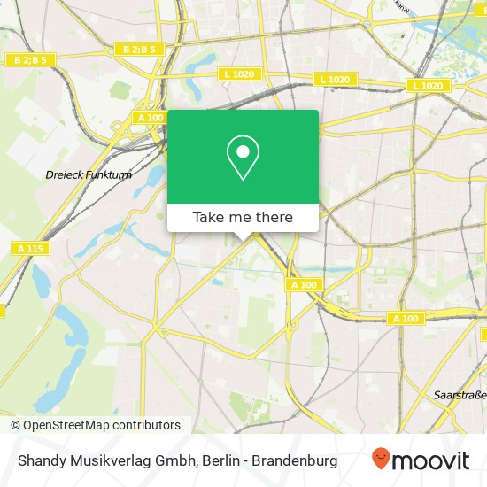 Shandy Musikverlag Gmbh map