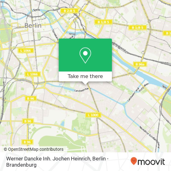Карта Werner Dancke Inh. Jochen Heinrich