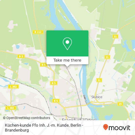 Карта Küchen-kunde Ffo Inh. J.-m. Kunde