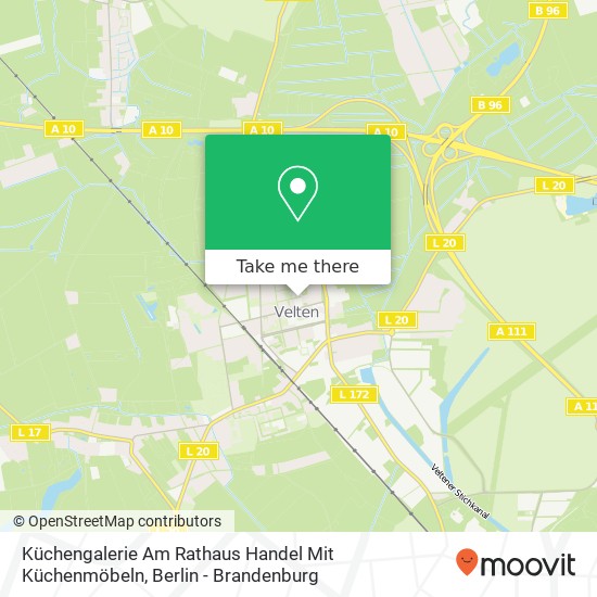 Карта Küchengalerie Am Rathaus Handel Mit Küchenmöbeln