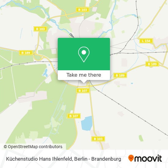 Küchenstudio Hans Ihlenfeld map