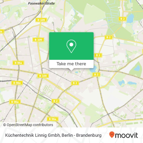 Küchentechnik Linnig Gmbh map