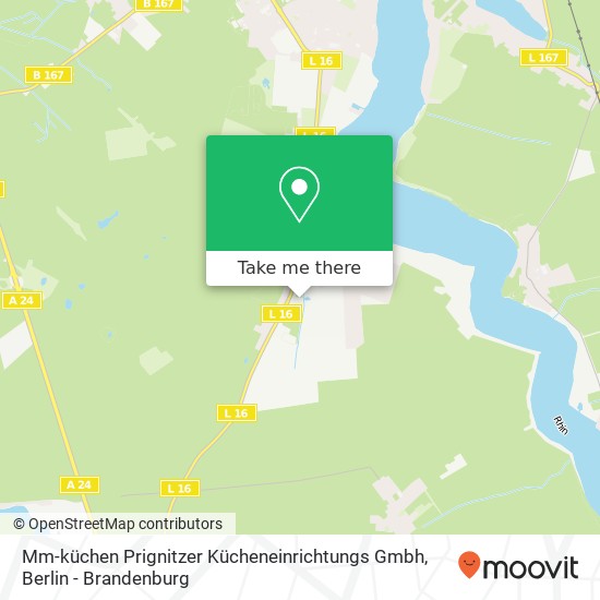 Mm-küchen Prignitzer Kücheneinrichtungs Gmbh map