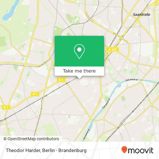 Карта Theodor Harder