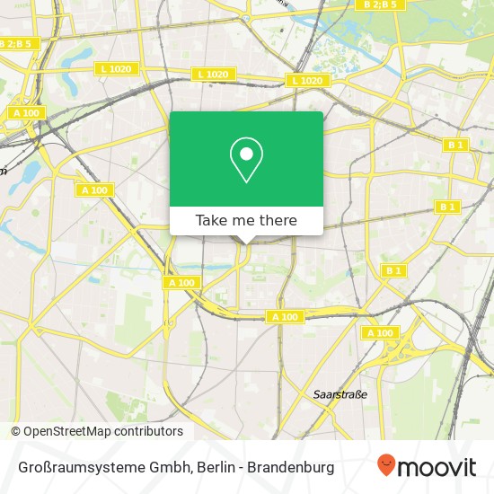 Großraumsysteme Gmbh map