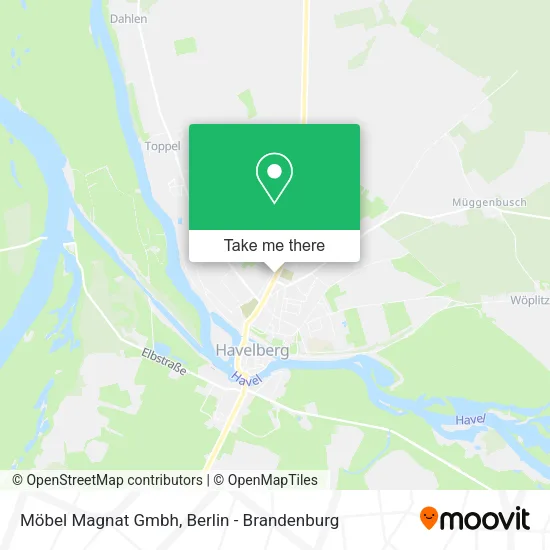 Карта Möbel Magnat Gmbh