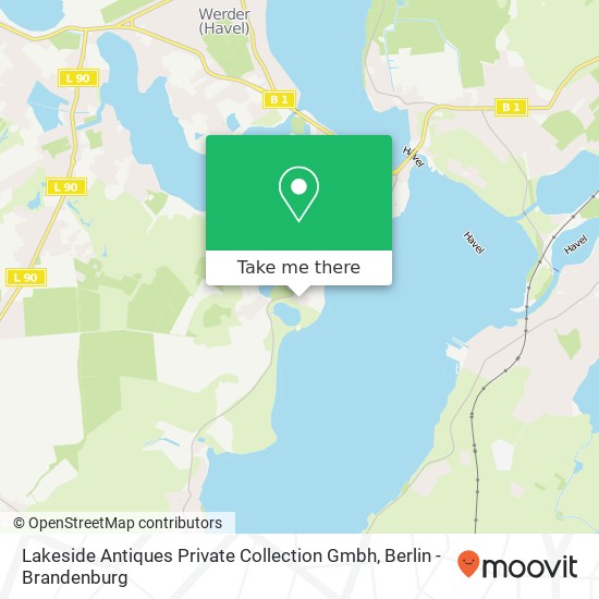 Lakeside Antiques Private Collection Gmbh map