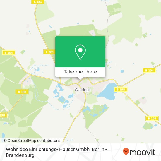 Wohnidee Einrichtungs- Häuser Gmbh map