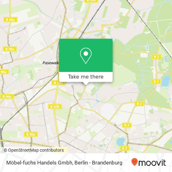 Möbel-fuchs Handels Gmbh map