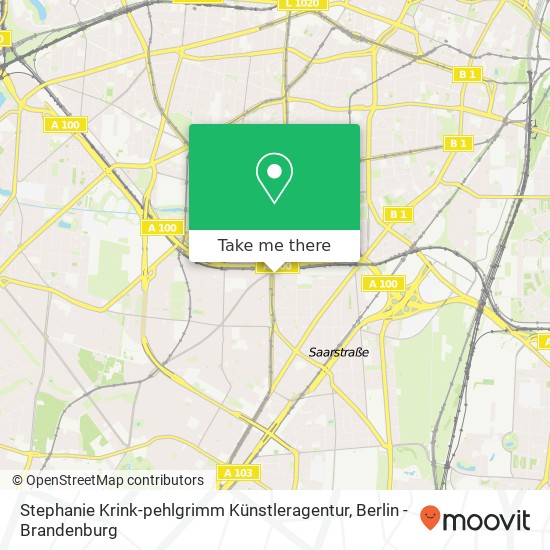 Stephanie Krink-pehlgrimm Künstleragentur map