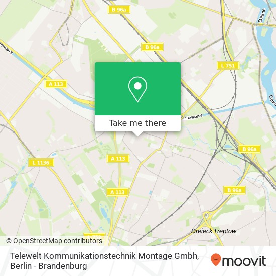 Карта Telewelt Kommunikationstechnik Montage Gmbh