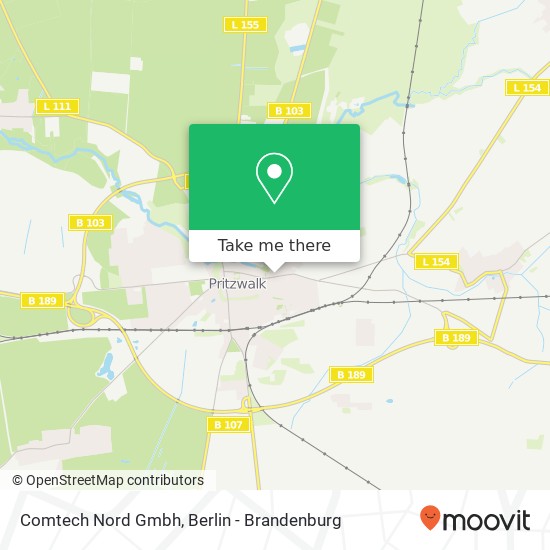 Comtech Nord Gmbh map