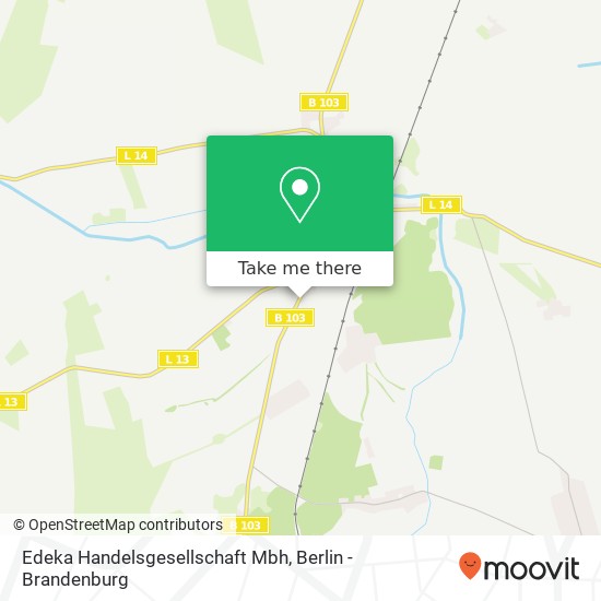 Edeka Handelsgesellschaft Mbh map