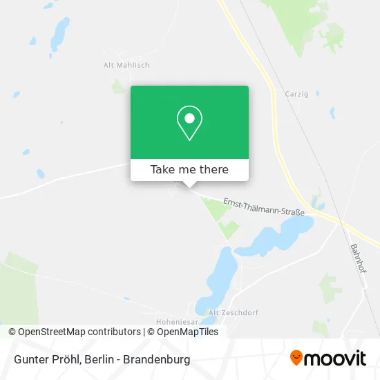 Карта Gunter Pröhl