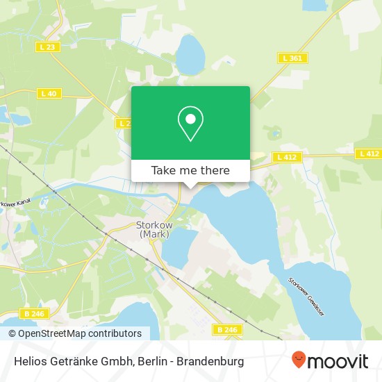 Helios Getränke Gmbh map