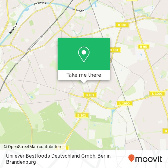 Unilever Bestfoods Deutschland Gmbh map