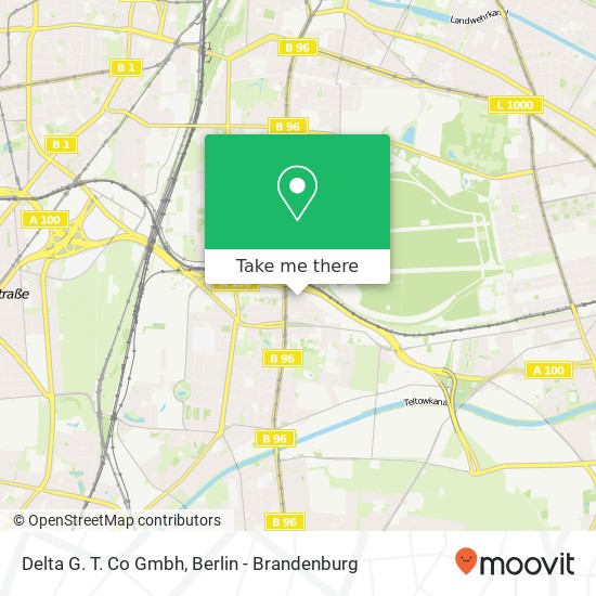 Delta G. T. Co Gmbh map