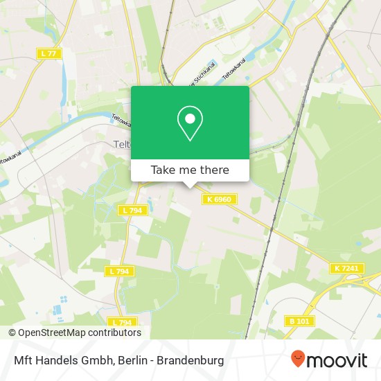 Mft Handels Gmbh map