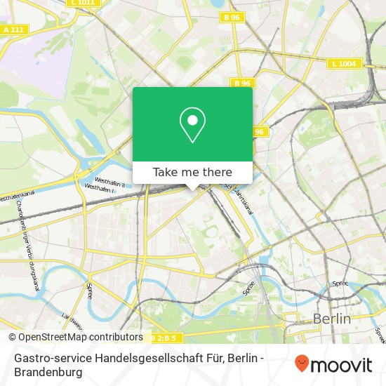 Gastro-service Handelsgesellschaft Für map