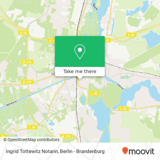 Ingrid Tottewitz Notarin map