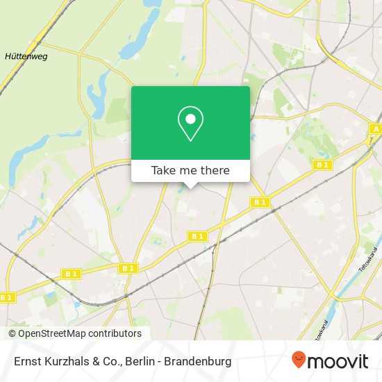 Ernst Kurzhals & Co. map