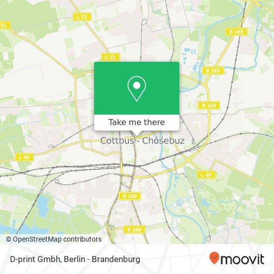 D-print Gmbh map