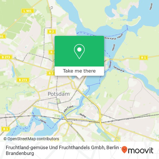 Fruchtland-gemüse Und Fruchthandels Gmbh map