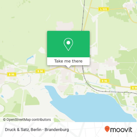 Druck & Satz map