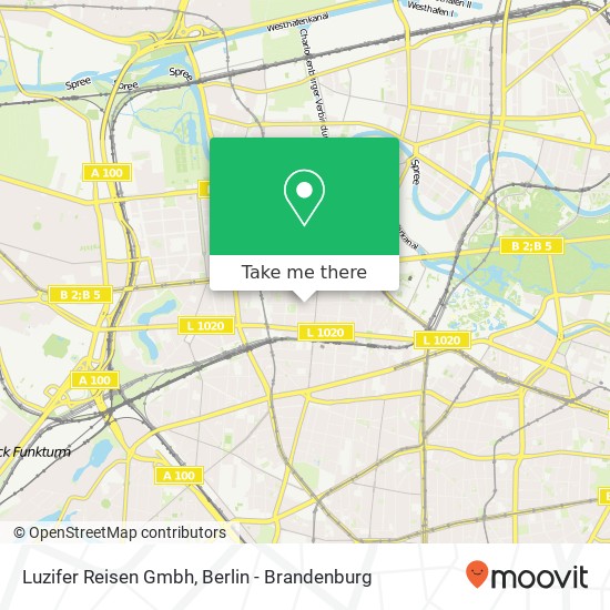 Luzifer Reisen Gmbh map