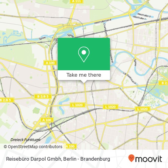 Reisebüro Darpol Gmbh map