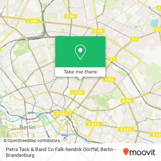 Petra Tack & Band Co Falk-hendrik Dörffel map