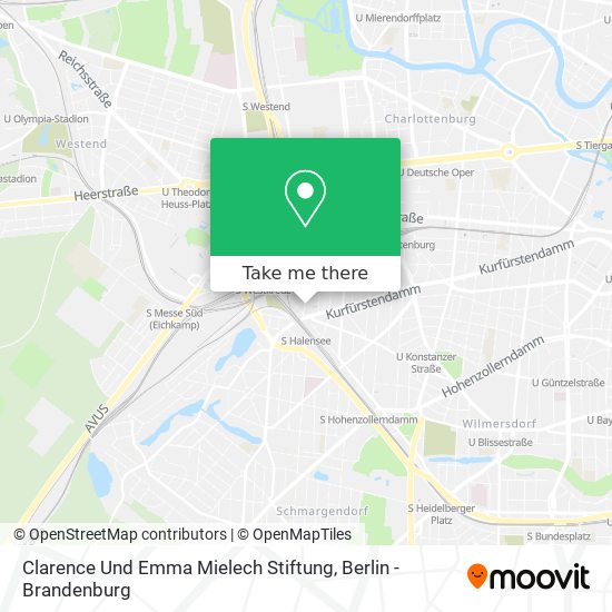 Clarence Und Emma Mielech Stiftung map