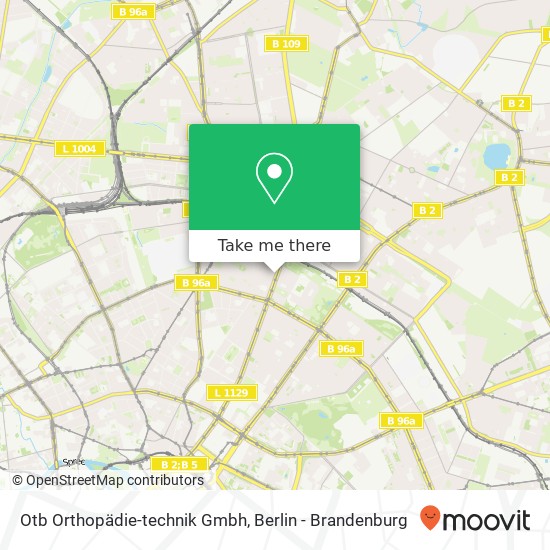 Otb Orthopädie-technik Gmbh map