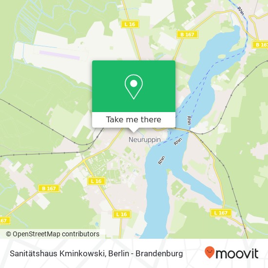 Sanitätshaus Kminkowski map