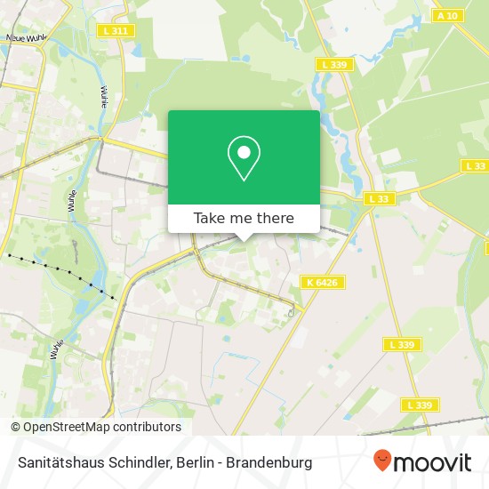 Sanitätshaus Schindler map