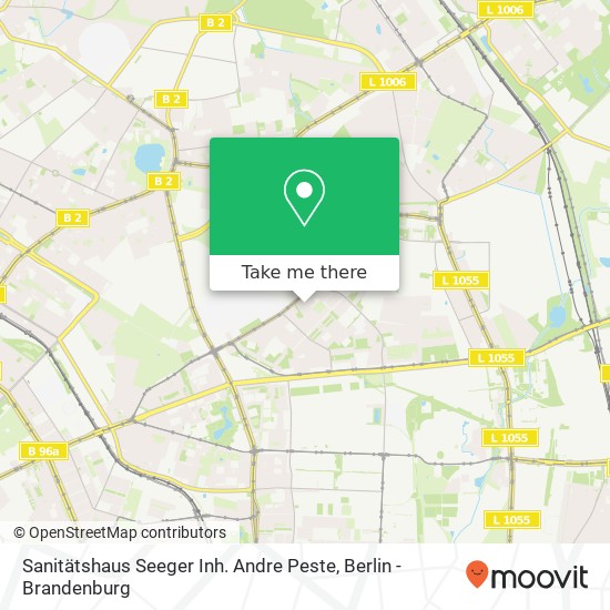 Sanitätshaus Seeger Inh. Andre Peste map