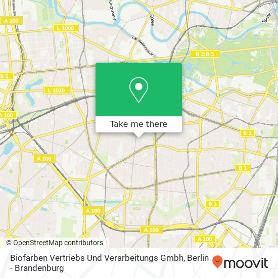 Biofarben Vertriebs Und Verarbeitungs Gmbh map