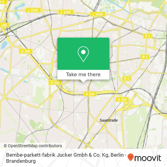 Bembe-parkett-fabrik Jucker Gmbh & Co. Kg map
