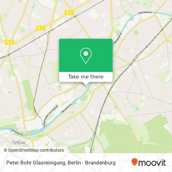 Peter Bohr Glasreinigung map