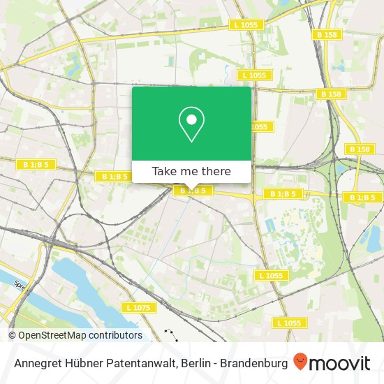 Annegret Hübner Patentanwalt map