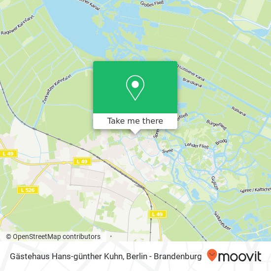 Карта Gästehaus Hans-günther Kuhn