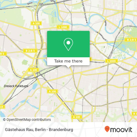 Gästehaus Rau map