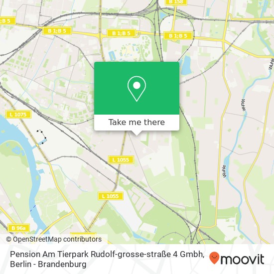 Pension Am Tierpark Rudolf-grosse-straße 4 Gmbh map