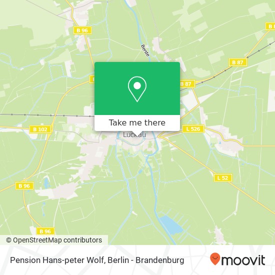 Pension Hans-peter Wolf map