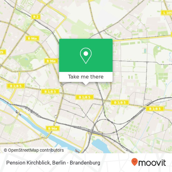 Pension Kirchblick map