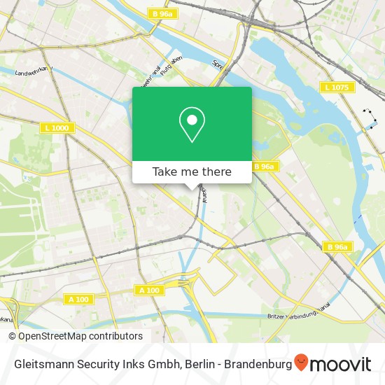 Gleitsmann Security Inks Gmbh map