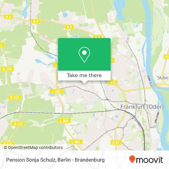 Pension Sonja Schulz map