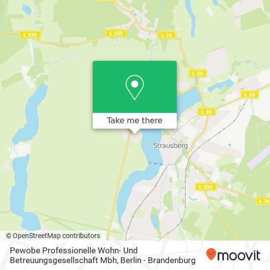 Pewobe Professionelle Wohn- Und Betreuungsgesellschaft Mbh map