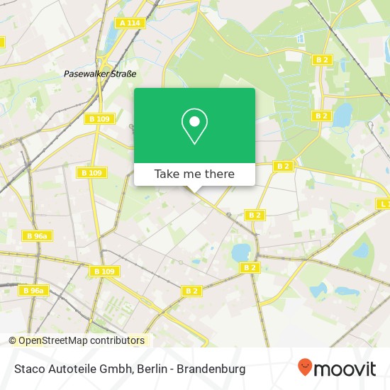 Staco Autoteile Gmbh map